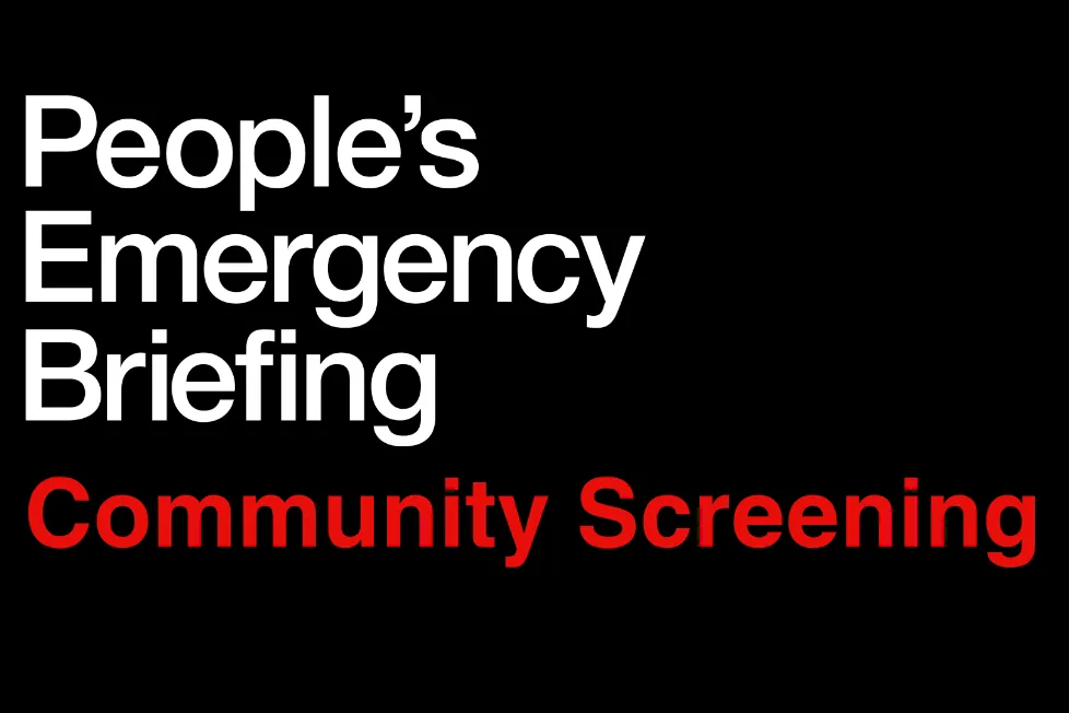 People's Emergency Briefing, hosted by Better Business Network — Manchester Museum